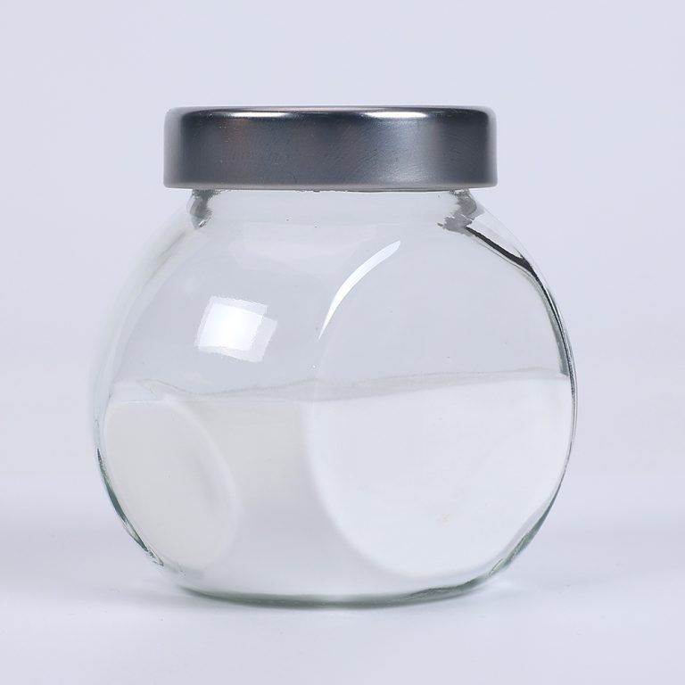 20-Hydroxyecdysone beta ecdysterone white powder sample on weighing dish, high purity plant extract – Runtai Chemical